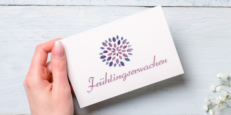 bedruckte Letterpress-Flyer