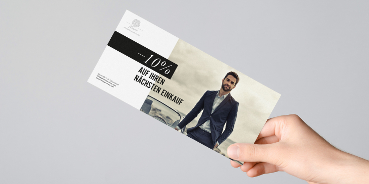 klassische Flyer bedruckt
