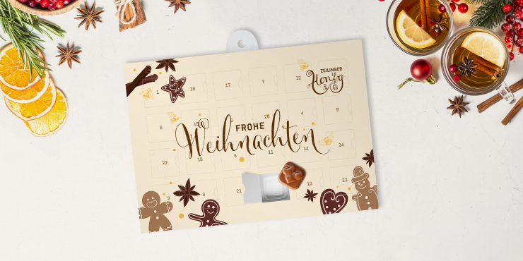 individuell bedruckte Adventskalender