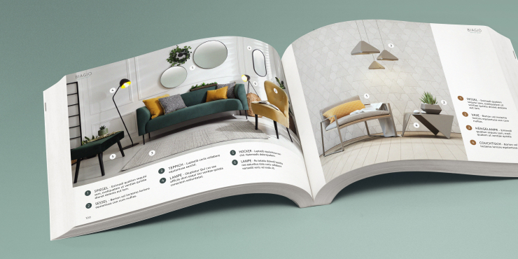 Broschüren klebegebunden