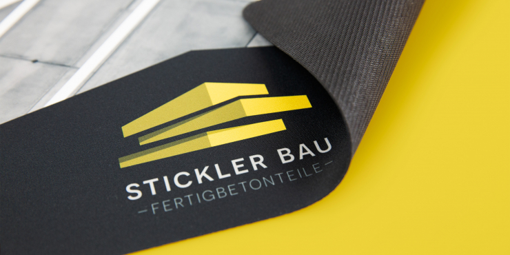 bedrucktes Textil Mousepad