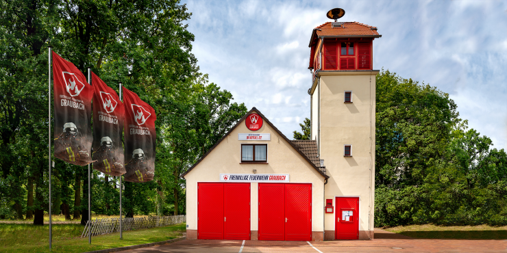 bedruckte Knatterfahne