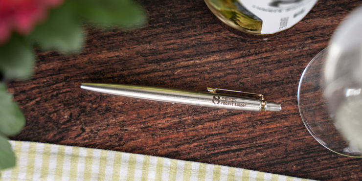 Parker Jotter mit Gold-Akzenten