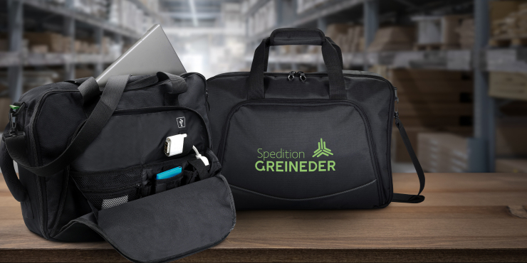 Laptoptasche Florida mit bedrucktem Logo