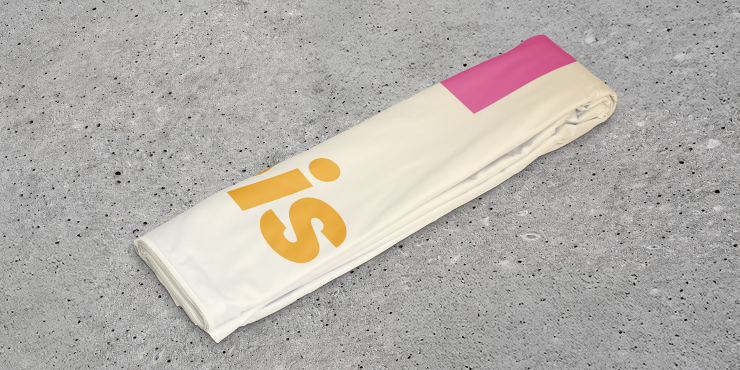 Bedruckte Ersatzbespannung der Bestpreit Zipper Displays