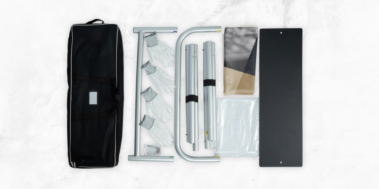 Diverser Zubehör für bedruckbare Zipper Displays