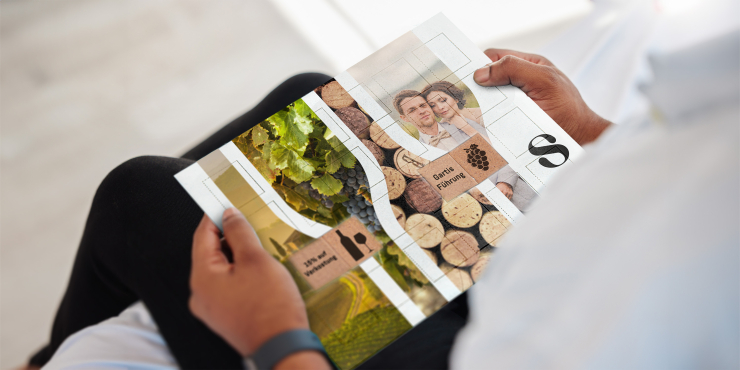 Bedruckter Couponkalender