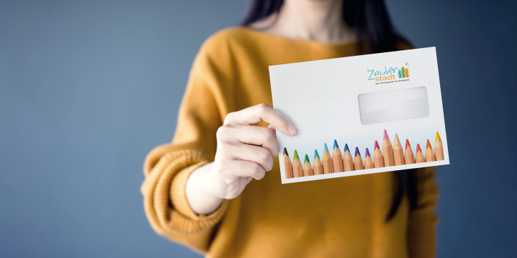 C5-Kuvert mit Personalisierung