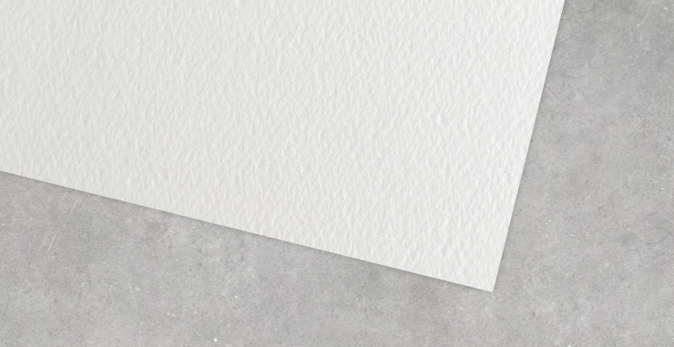 Nahaufnahme des Spezialpapiers Felt