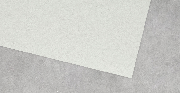 Nahaufnahme des Spezialpapiers Munken