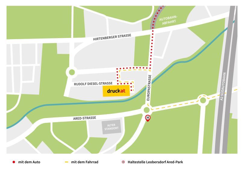 Lageplan von druck.de