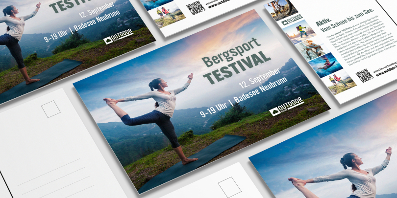bedruckte Postkarten im Format DIN A4