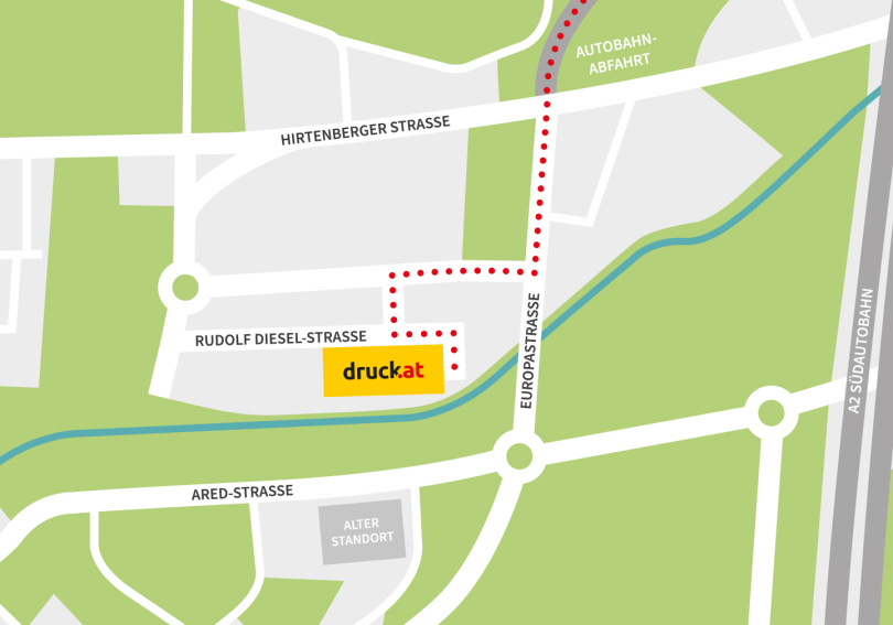 Lageplan von druck.de
